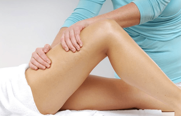 Hüft -Osteoarthritis -Massage