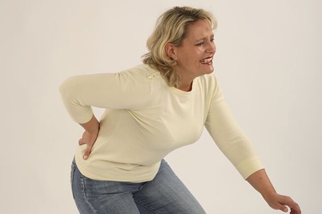 Symptome der Arthrohrose des Hüftgelenks